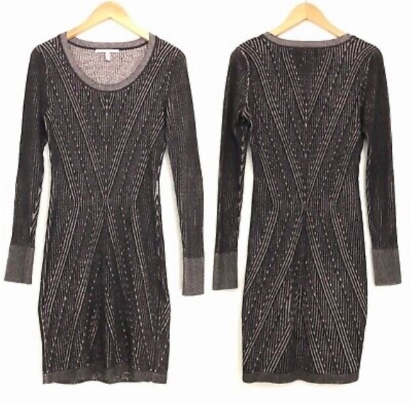 Victoria Secret Long Sleeve Knit Sweater Dress- Size Large - Picture 1 of 10